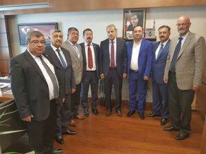Sivil toplum kuruluşları başkanlarından Ankara ziyareti