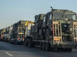 80 saniyede 40 roket atabilen füze bataryaları Kilis'e gitti