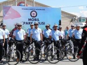 Mobil Park Polisleri görev başında