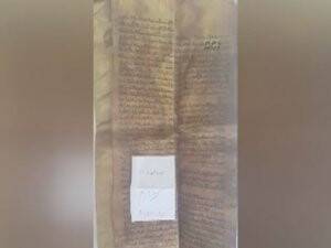 Balina derisine işlenmiş 600 yıllık Tevrat operasyonu