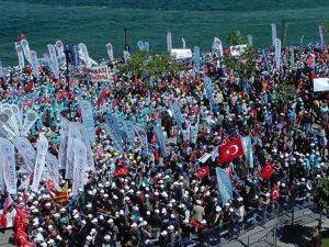 Türk-İş 1 Mayıs'ı Çanakkale'de kutluyor