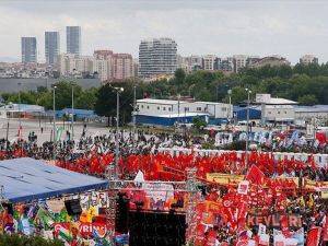 İstanbul'da "1 Mayıs" Bakırköy'de kutlandı