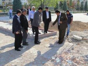 Başkan Kale park çalışmalarını inceledi