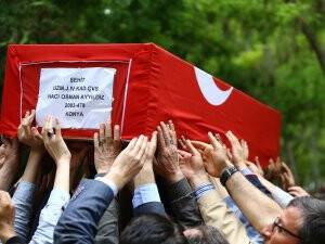 Şehit Uzman Çavuş Ayyıldız son yolculuğuna uğurlandı