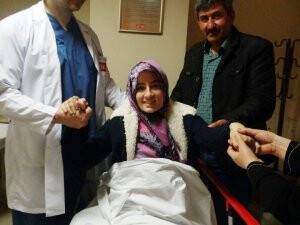 Omurgasındaki eğrilik ameliyatla düzeltildi