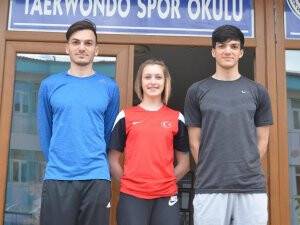 Beyşehirli tekvandocular avrupa yolunda