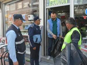 Ereğli zabıtadan hijyen denetimi