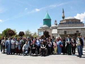 Eyüp Nelediyesi'nden Konya gezisi