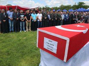 Şehit Uzman Çavuş Şahin son yolculuğuna uğurlandı