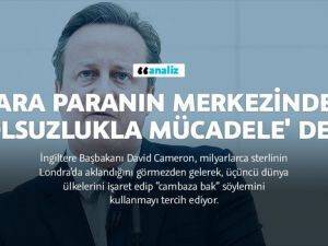 Kara paranın merkezinden 'yolsuzlukla mücadele' dersi