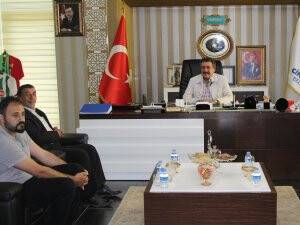Başkan Kale'ye Baikan Dere'den ziyaret