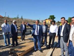 Ereğli'de çalışmaları yerinde incelediler
