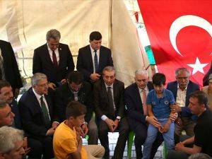 Yıldırım'dan Dürümlü'ye taziye ziyareti