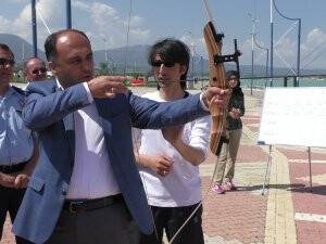 Beyşehir'de okçuluk yarışları yapıldı