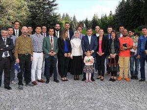 Davutoğlu başbakanlık muhabirleriyle buluştu