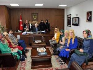 Konya Gençlik Merkezinden Vali Koca'ya ziyaret