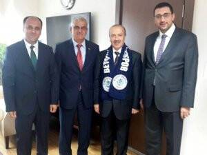 Başkan Özaltun Genel Müdürleri ziyaret etti