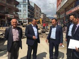 Seydişehir'de altyapı çalışmaları sürüyor