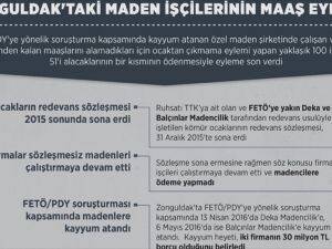 Zonguldak'ta 51 madenci eyleme son verdi