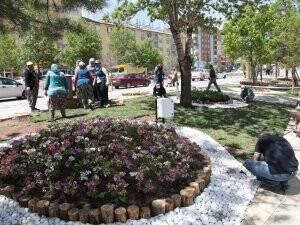 Seydişehir'in caddeleri çiçek gibi