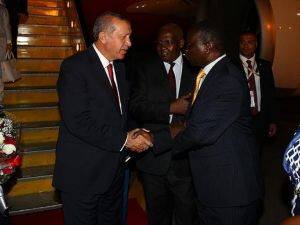 Cumhurbaşkanı Erdoğan Uganda'da