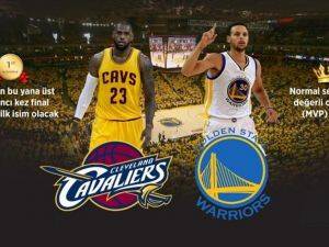 Cavaliers ilk, Warriors beşinci şampiyonluğu istiyor
