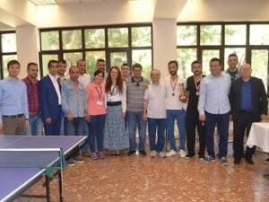 MEDAŞ çalışanları arasında masa tenisi turnuvası