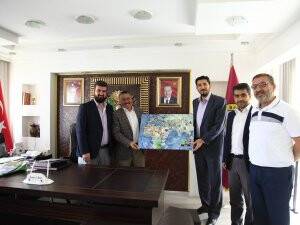 Başkan Tutal'a İMH'den ziyaret