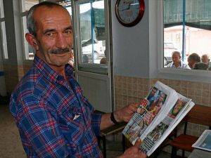 'Her gün onun haberlerini okuyordum. Bir baktım karşımda duruyor adam'