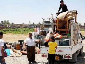 Irak'ta 3,6 milyon kişi yerlerinden edildi