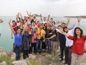 Beyşehir'de endemik bitkileri incelediler