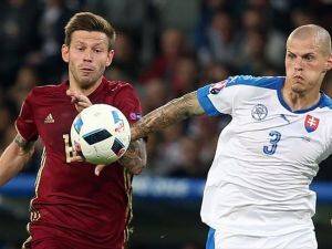 Slovakya Rusya'yı 2-1 yendi