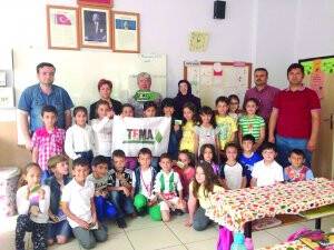 Minik Tema’cılar Rozetlerini Aldı
