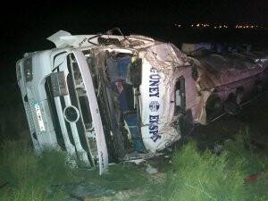 Tanker devrildi: 1 ölü