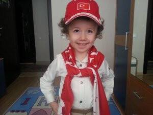 Eymen Karaman’nın milli maç sevinci