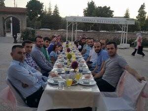 Meram Belediyesi Basın birimi iftarda