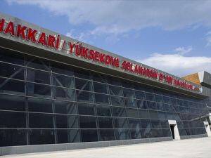 Selahaddin Eyyubi Havalimanı'na 11 ay sonra ilk kez uçak indi
