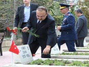 Konya'da Şehitlik Ziyaret Edildi