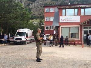 Giresun'da askeri helikopter düştü