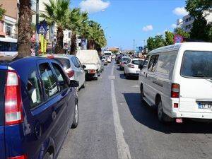 Tatilciler dönüş yolunda
