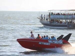 Beyşehir Gölü'nde jetboat turları başladı