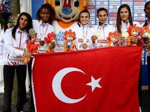 Milli atletler Amsterdam'da tarih yazdı