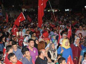 Mardin'de Fetö'nün Darbe Girişimi Protesto Edildi