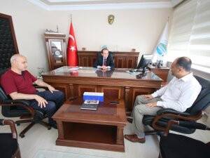 Özaltun’dan Beyşehir’in yeni kaymakamına ziyaret