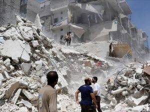 Halep'e Varil Bombalı Saldırı: 20 Ölü, 25 Yaralı
