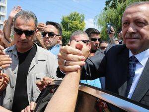 Cumhurbaşkanı Erdoğan Osmanlı Camisi'ni Ziyaret Etti