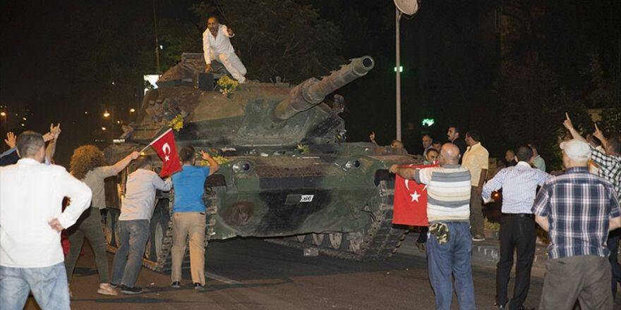 Fetö'nün Darbe Girişimine 12 Bin 96 Tutuklama