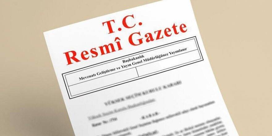 Atama ve görevden almalar Resmi Gazete'de