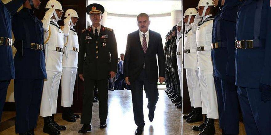 Başbakan Yıldırım Genelkurmay Karargahında