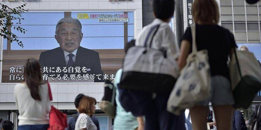 Japon İmparator Akihito, Tahtı Bırakmak İstediğini Açıkladı